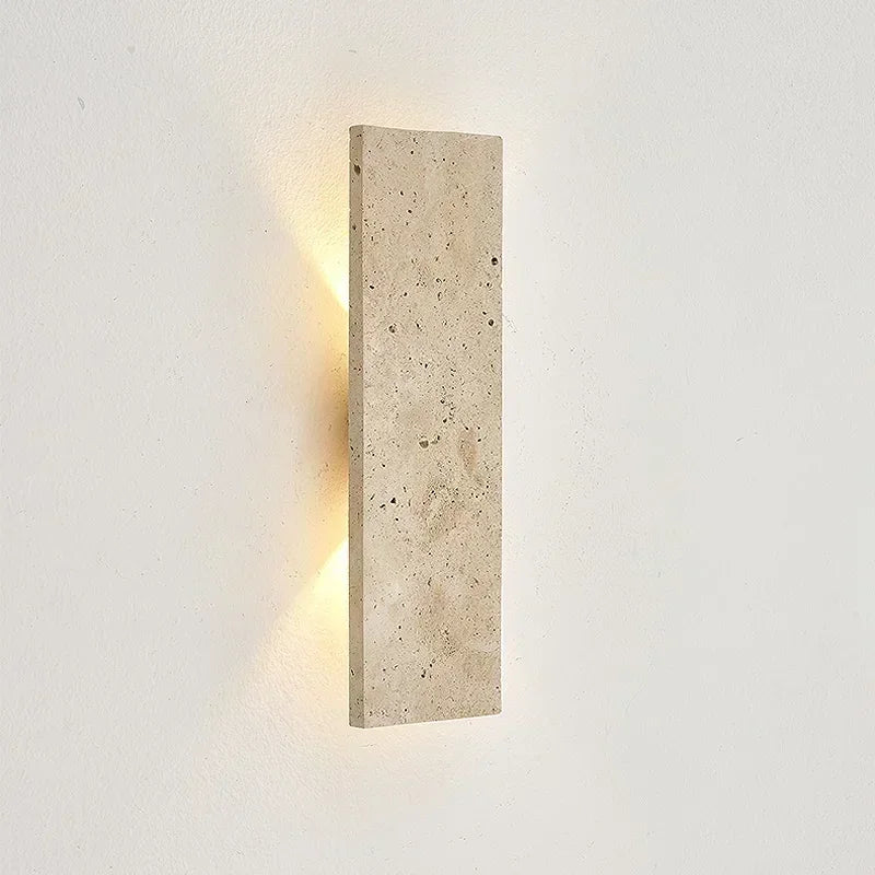 Outdoor Waterproof Wall Lamps Strip Natural stone Wall Lights