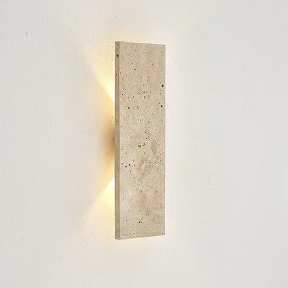 Outdoor Waterproof Wall Lamps Strip Natural stone Wall Lights