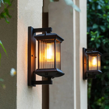 Outdoor Wall Lamp Metal Waterproof Outside Wall Lights
