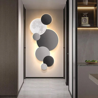 Wall lamp LED luminous light Corridor Moon