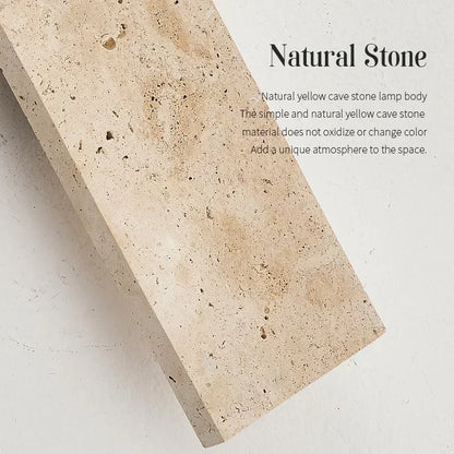 Outdoor Waterproof Wall Lamps Strip Natural stone Wall Lights